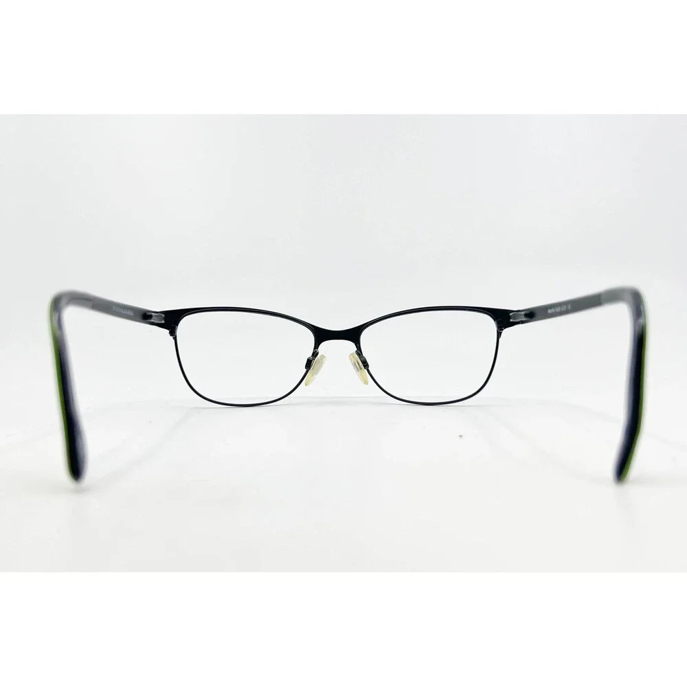 Marie Claire Eyeglasses Womens Black Green Cat Eye Frames 6231 51-16-135